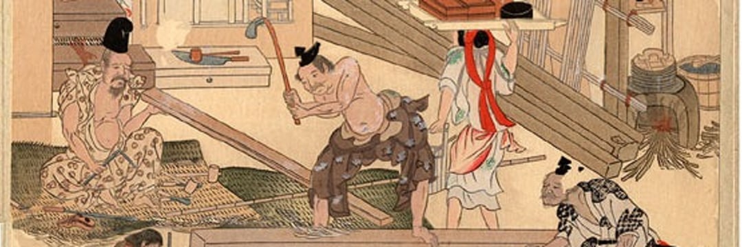 重要文化財 職人盡画 職人尽絵屏風 文化遺産オンライン