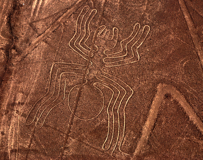 ペルー　ナスカの地上絵がほどこされた器 新たな地上絵29点発見 ペルー・ナスカ、猫や人 - 産経ニュース